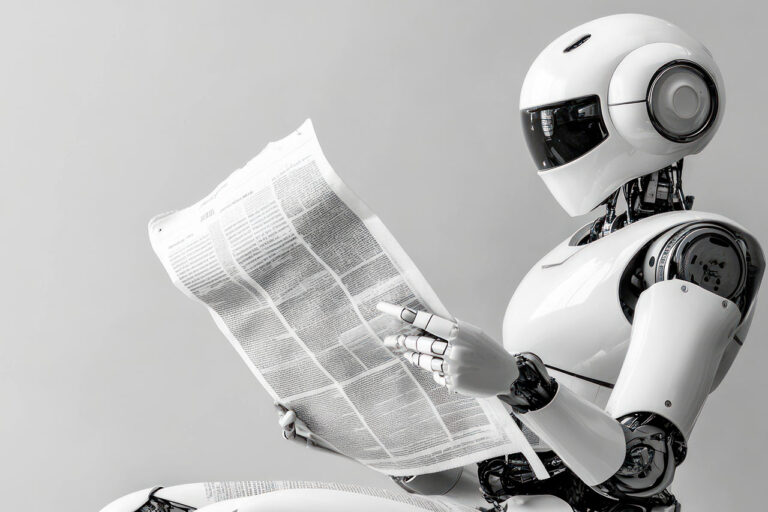 Se publica el 1er periódico del mundo hecho al 100% con IA