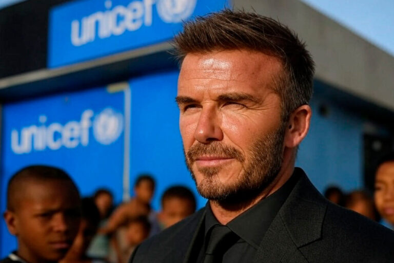 David Beckham celebra su cumpleaños 50 apoyando a niñez vulnerable con UNICEF