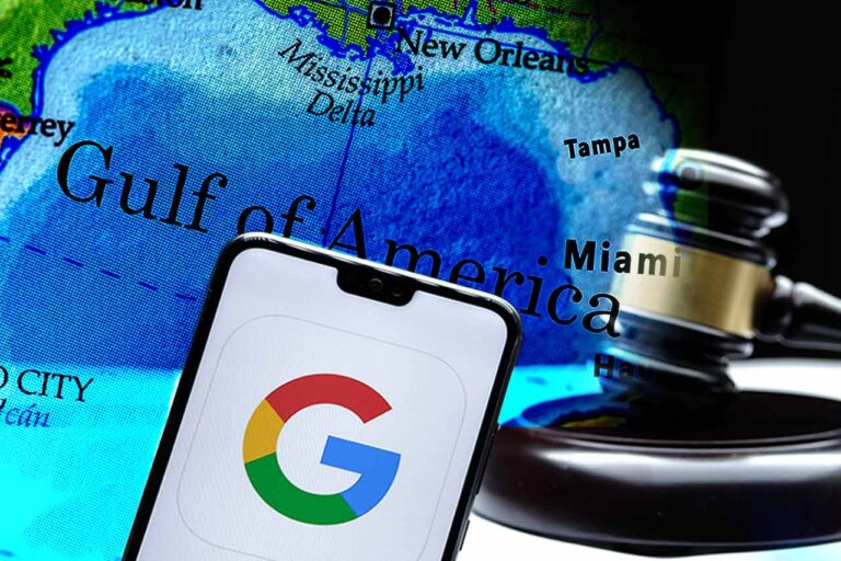 México demanda a Google por rebautizar el Golfo tras órdenes de Trump