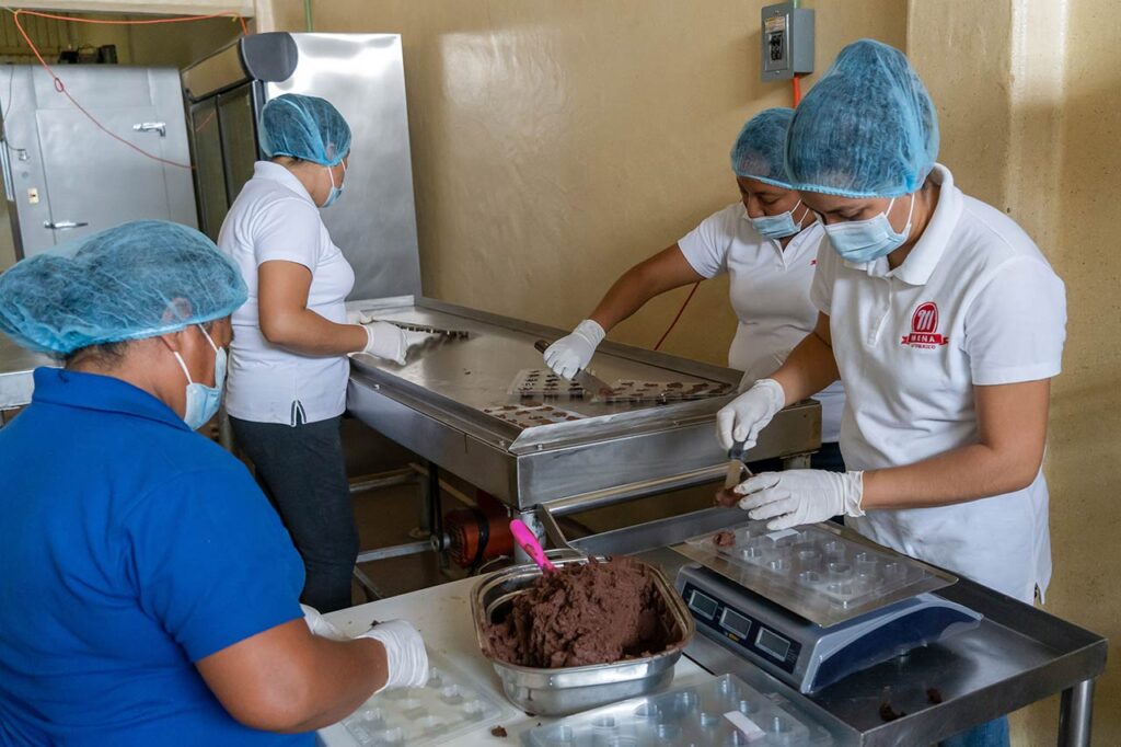 producción de chocolate en México