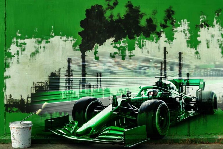 ¿La F1 presume sostenibilidad… o solo hace greenwashing?
