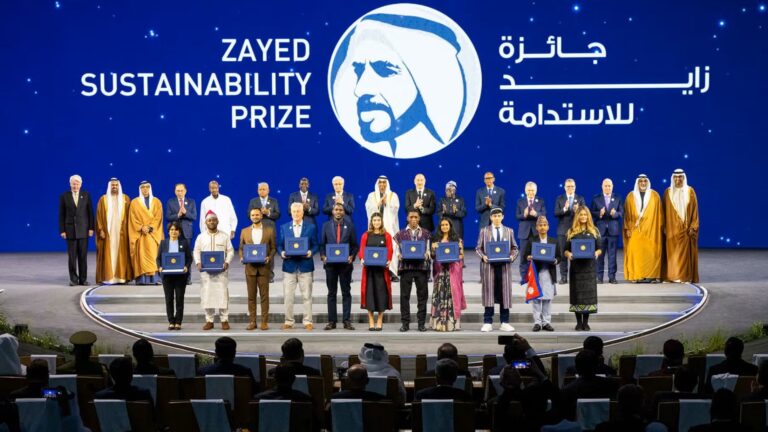 El Premio Zayed a la Sostenibilidad registra un aumento en la participación global con 7,761 postulaciones