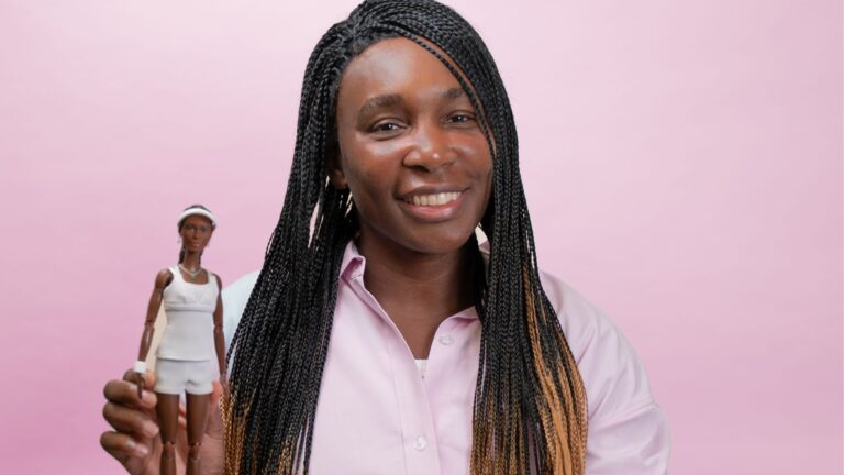 Barbie rinde homenaje a Venus Williams con una Barbie que celebra su legado dentro y fuera de la cancha 