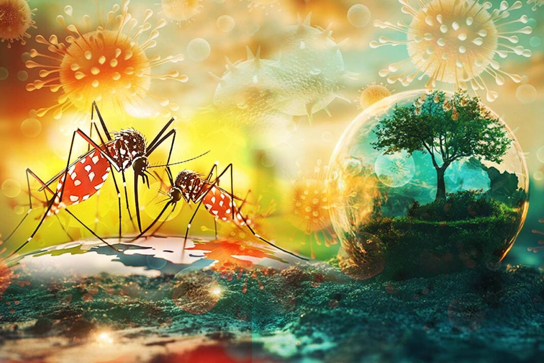 brotes de enfermedades por crisis climática