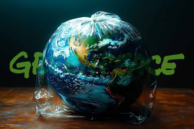 ¿Un país puede detener la lucha contra el plástico? Greenpeace exige reglas justas