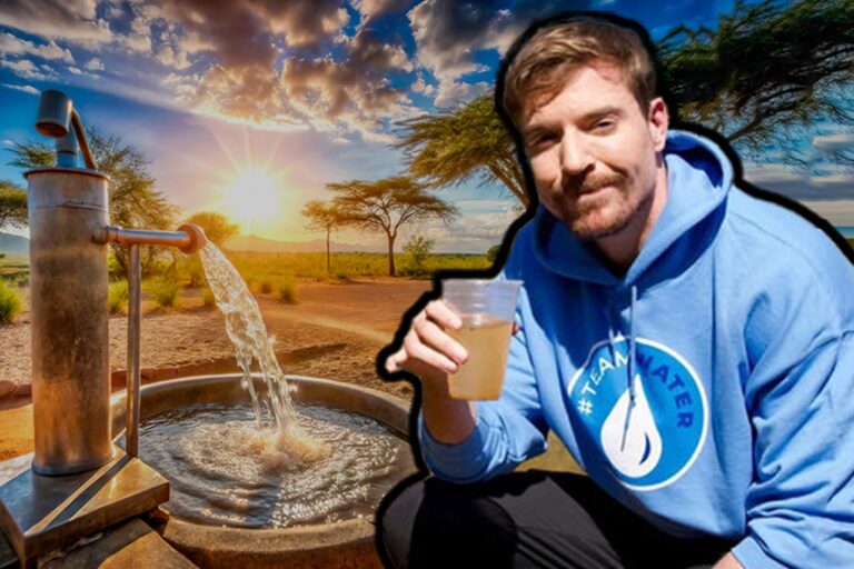 MrBeast lanza campaña global para llevar agua potable a comunidades vulnerables