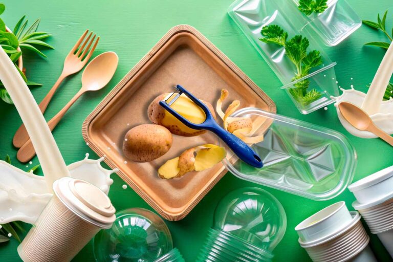 Del desecho al diseño: cómo microbios y cáscaras pueden reemplazar al plástico