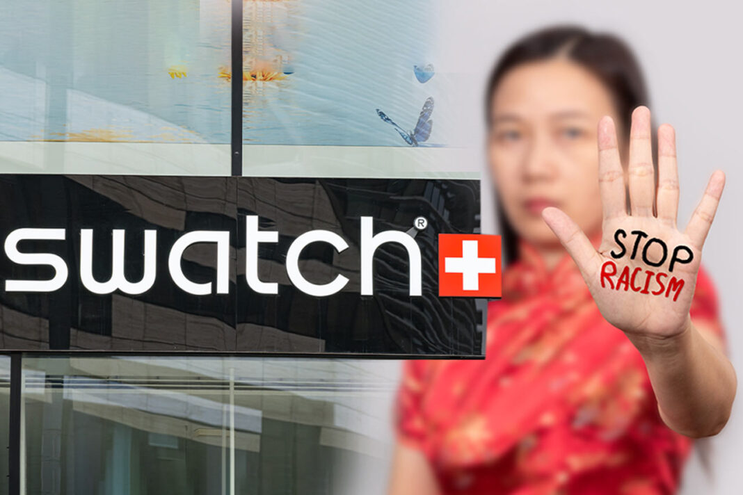 campaña racista de Swatch