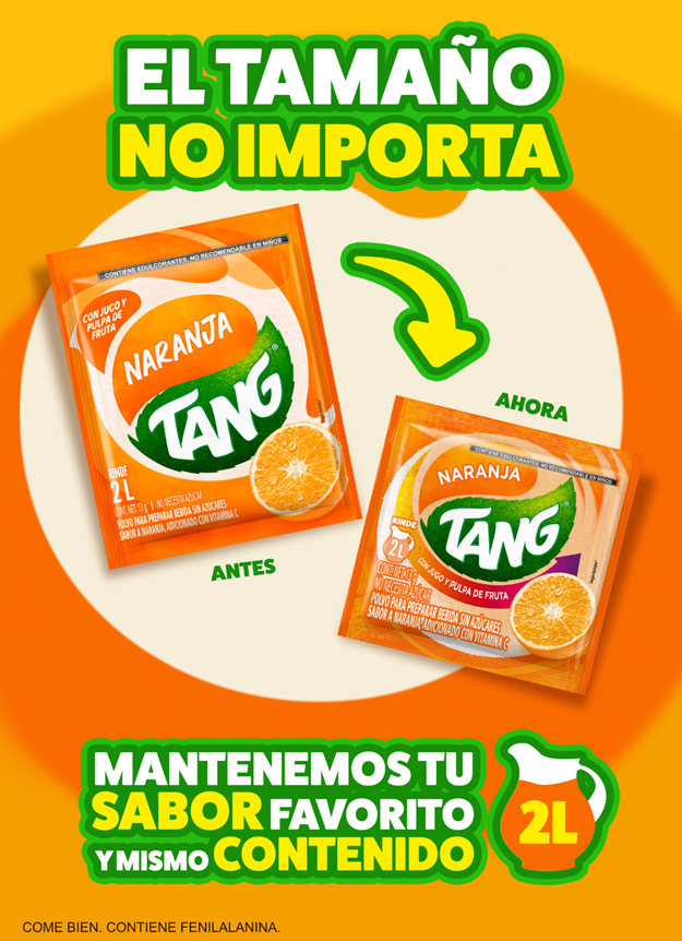 nuevos sobres Tang
