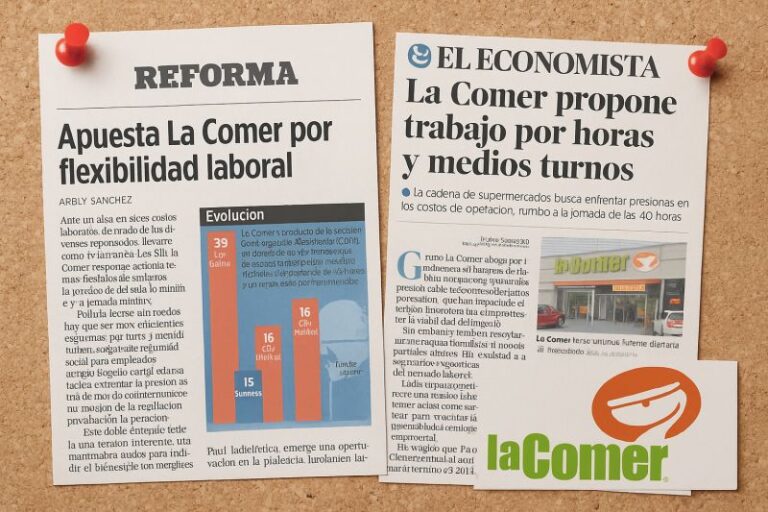 Pragmatismo financiero, regulación laboral e innovación forzada: Caso La Comer