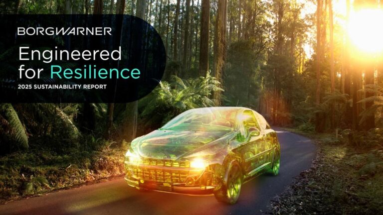 BorgWarner publica el Informe de Sostenibilidad 2025: Diseñado para la Resiliencia