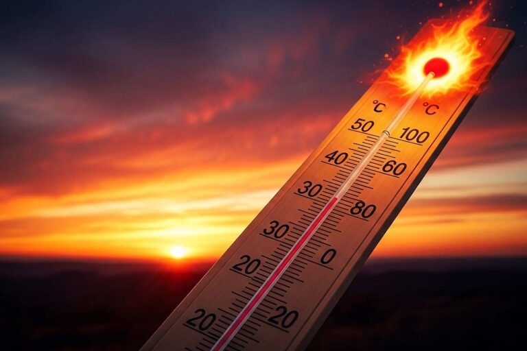 El calentamiento global podría llegar a los 2,3 °C en 2040