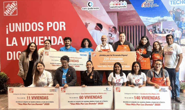 Confianza al menudeo: cómo The Home Depot convierte donativos en vivienda digna  