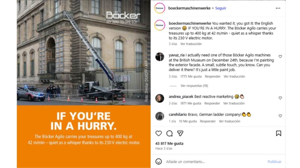 grúas del robo del Louvre