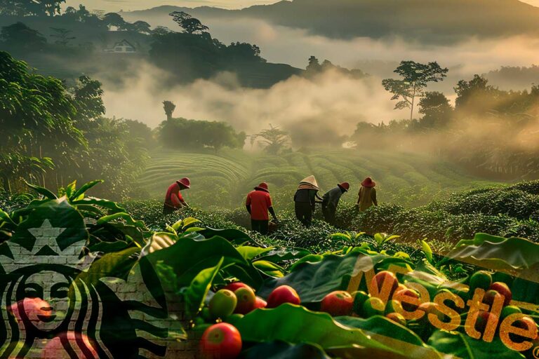 Nestlé y Starbucks acusados por ONG de violaciones de derechos en plantaciones de café