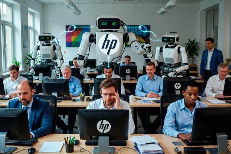 HP se suma a recortes masivos por uso de IA