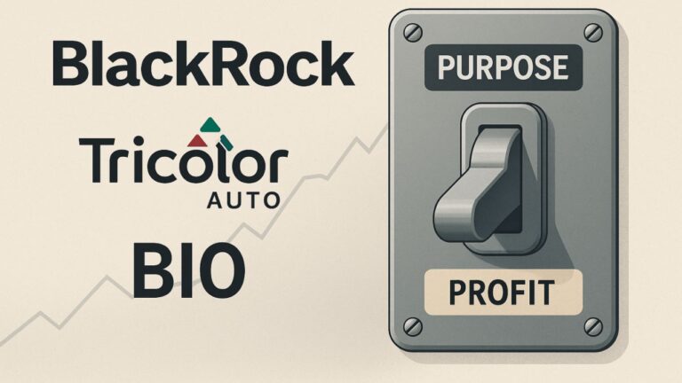 BlackRock cierra su fondo de impacto. Y eso está bien