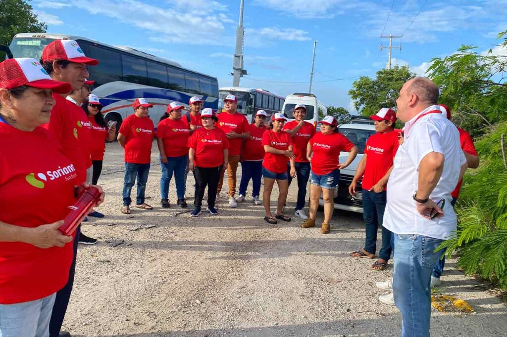 voluntarios de Soriana
