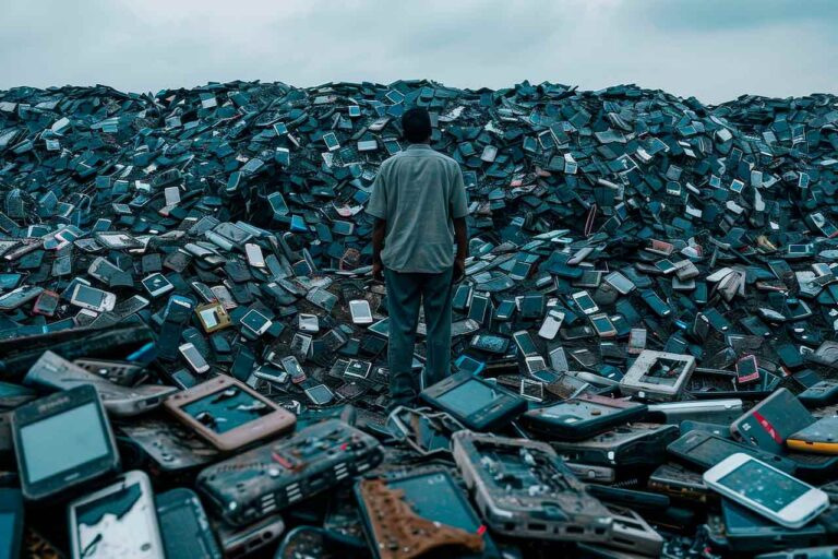 E-waste tsunami: 82 millones de toneladas para 2030