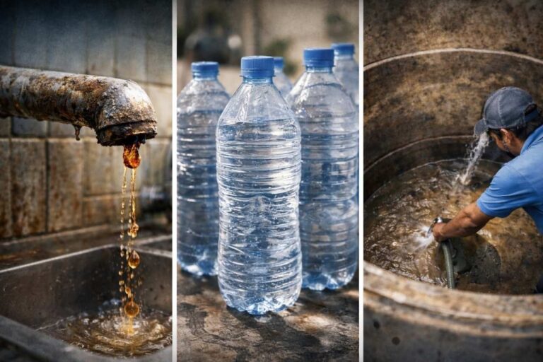 En México, el agua potable es potable… hasta que llega a casa