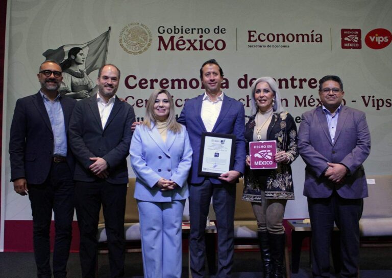 Vips recibe certificado “Hecho en México” y refrenda su compromiso con el país y su gastronomía