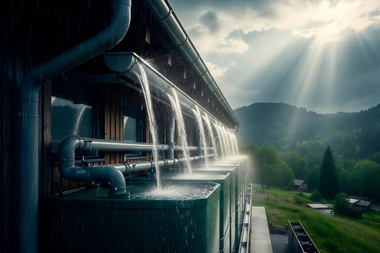 Del cielo a la ciudad: el país que usa agua de lluvia para construir edificios ecológicos