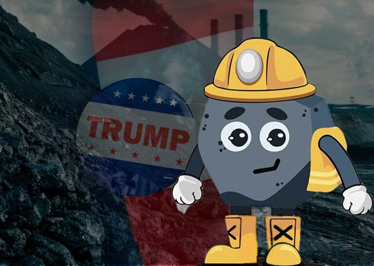 ‘Coalie’: la polémica mascota con la que Trump normaliza el carbón como energía “limpia”