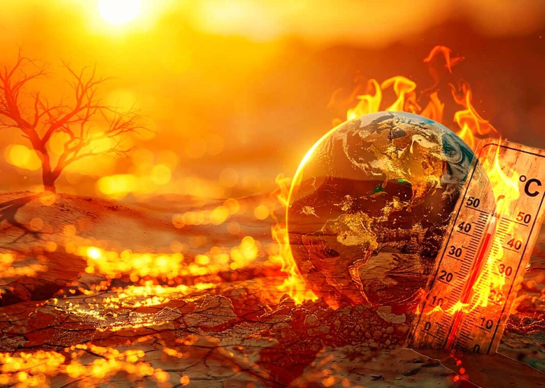 sequía y temperaturas altas