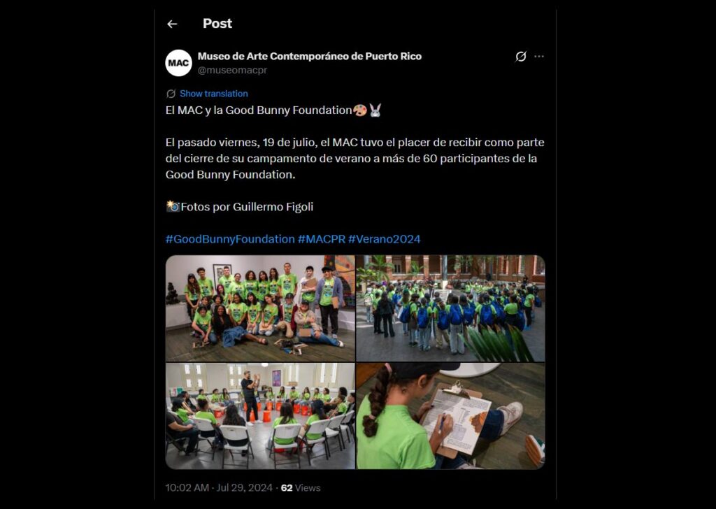 fundación de Bad Bunny