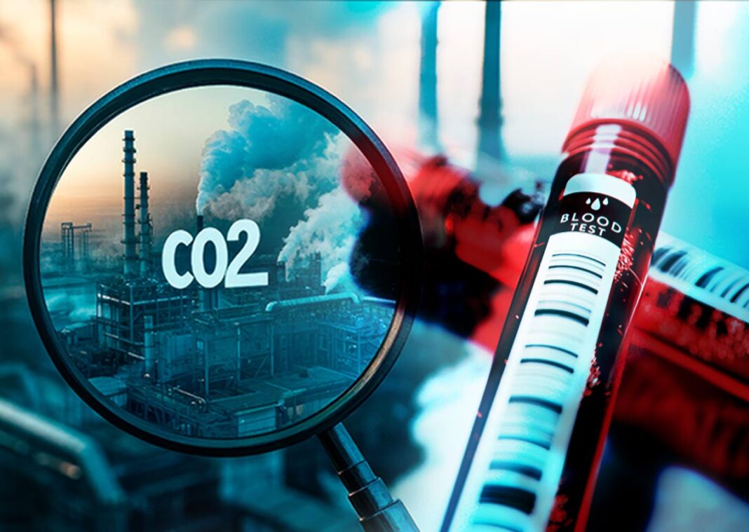 niveles de dióxido de carbono