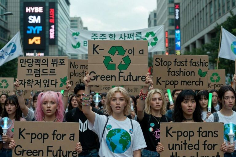 Del escenario al planeta: ¿cómo el K-pop se volvió aliado de la sostenibilidad?