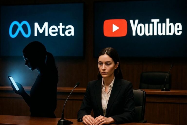 Jurado señala a Meta y YouTube por diseño que habría perjudicado a jóvenes