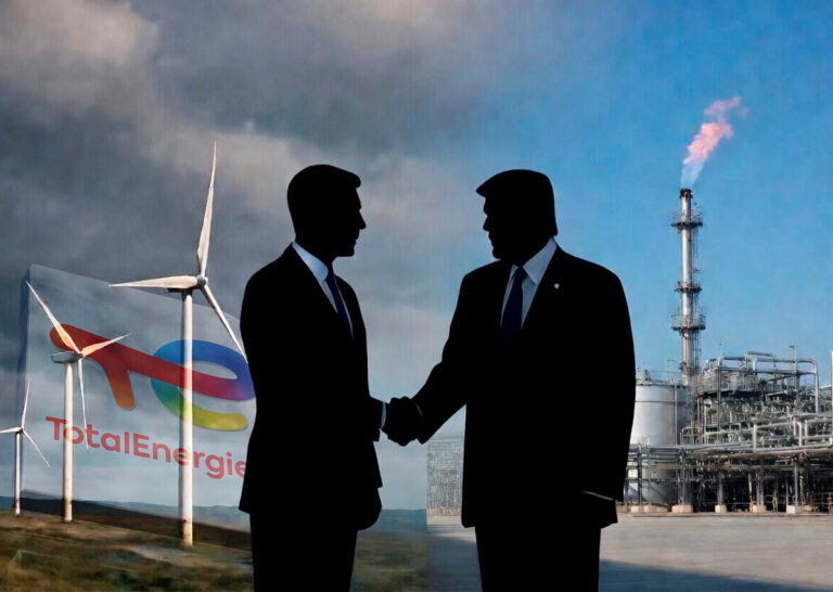 TotalEnergies abandona la eólica y apuesta por el gas con Trump