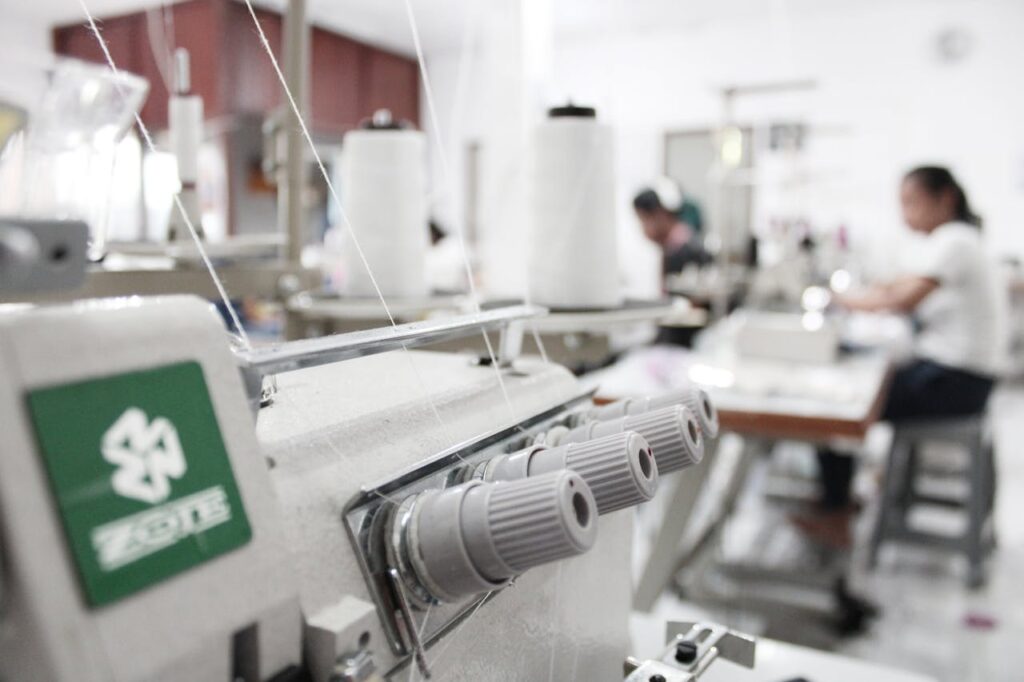 reducción de emisiones en industria textil