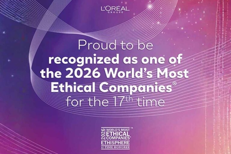 Por 17ª ocasión, L’Oréal Groupe es reconocida como una de las World’s Most Ethical Companies® por el Instituto Ethisphere