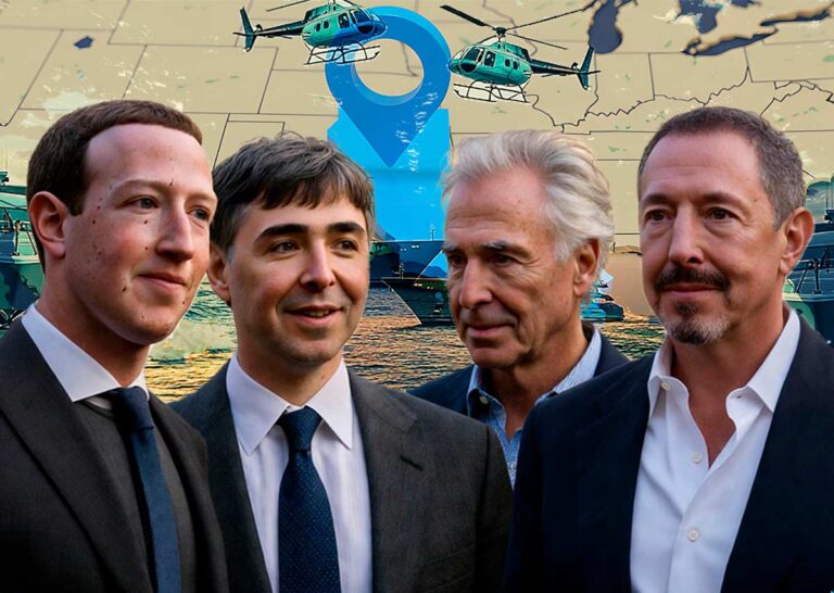 Mark Zuckerberg, Larry Page, y otros magnates “se mudan” tras impuesto a millonarios en California