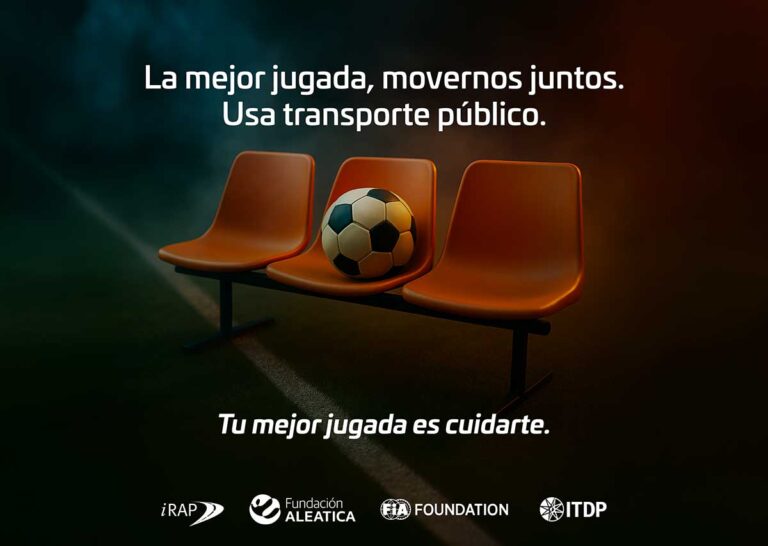 Mientras el país se prepara para celebrar el fútbol, Fundación Aleatica lanza campaña que pone foco en salvar vidas