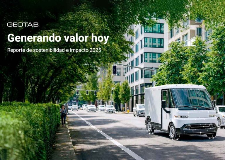 Informe de Geotab muestra cómo los datos conectados están ayudando a descarbonizar las flotas globales