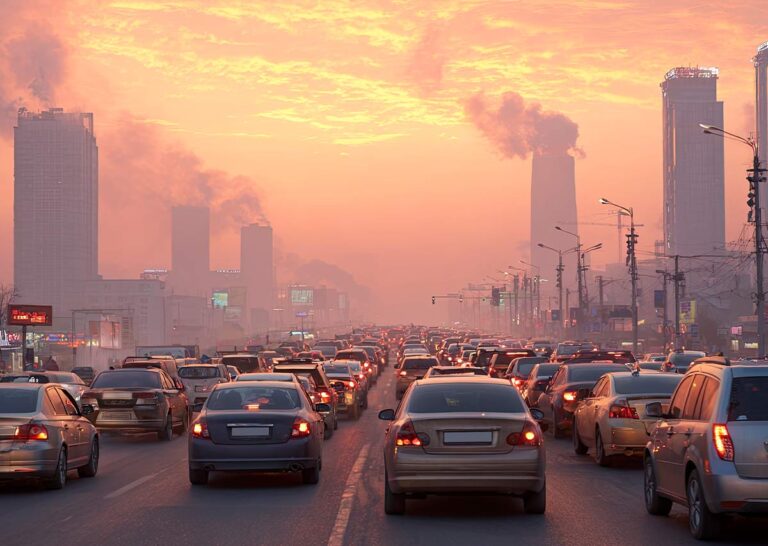El tráfico no solo congestiona: también está elevando la temperatura de las ciudades