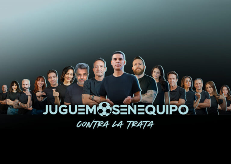“Juguemos en equipo contra la trata”