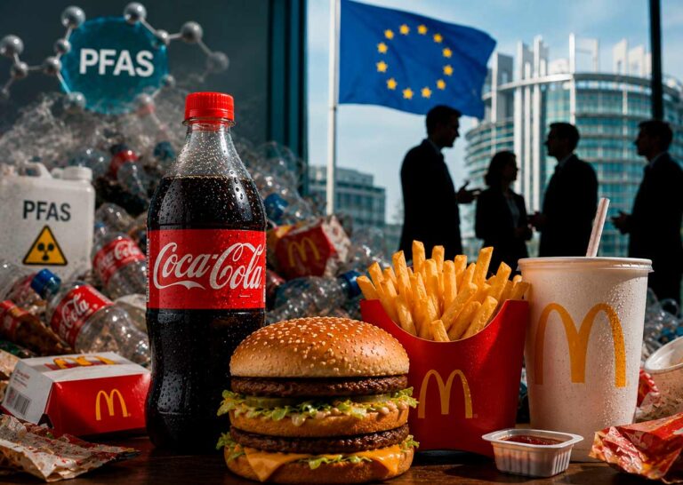 Coca-Cola y McDonald’s: señalados por “ejercer presión” para retrasar ley sobre residuos y economía circular 