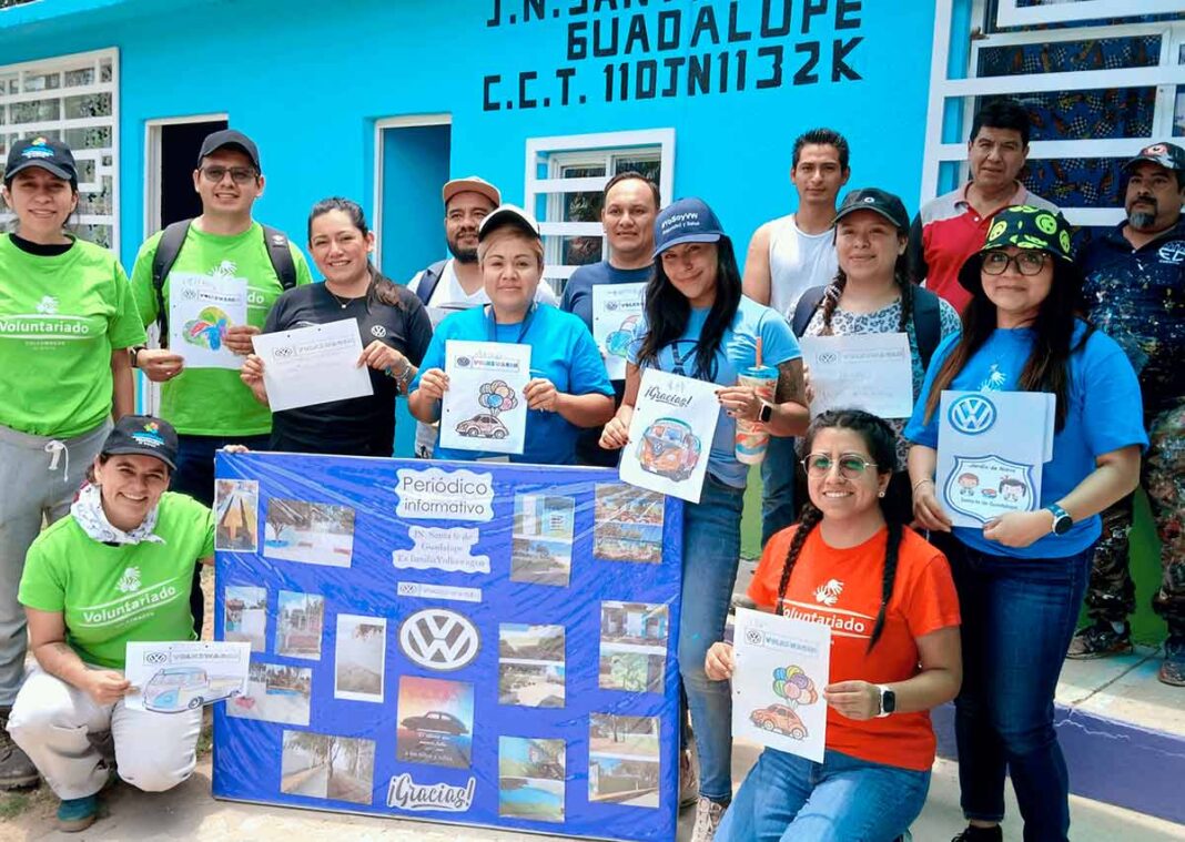 Voluntarios de Volkswagen de México