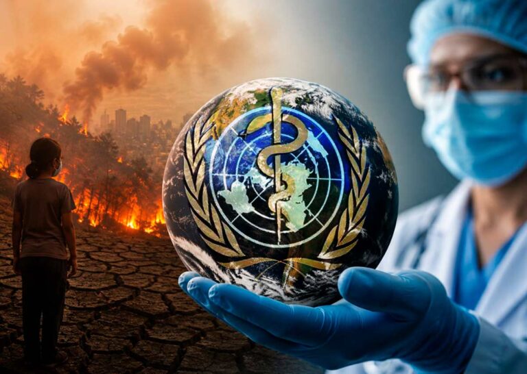 Presionan a la OMS para reconocer la crisis climática como emergencia sanitaria mundial