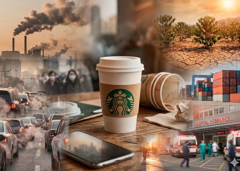 Muchos lattes, muchas emisiones: la deuda climática que Starbucks aún enfrenta