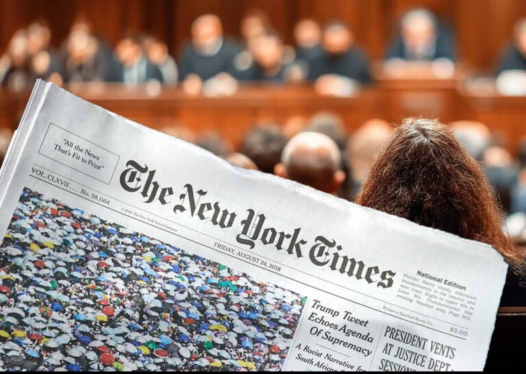 Demandan a The New York Times por excluir a hombre blanco para cumplir metas de diversidad