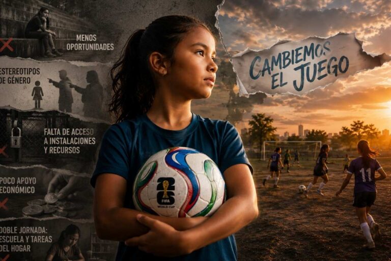‘Cambiemos el Juego’: la campaña que busca visibilizar las brechas que enfrentan las niñas
