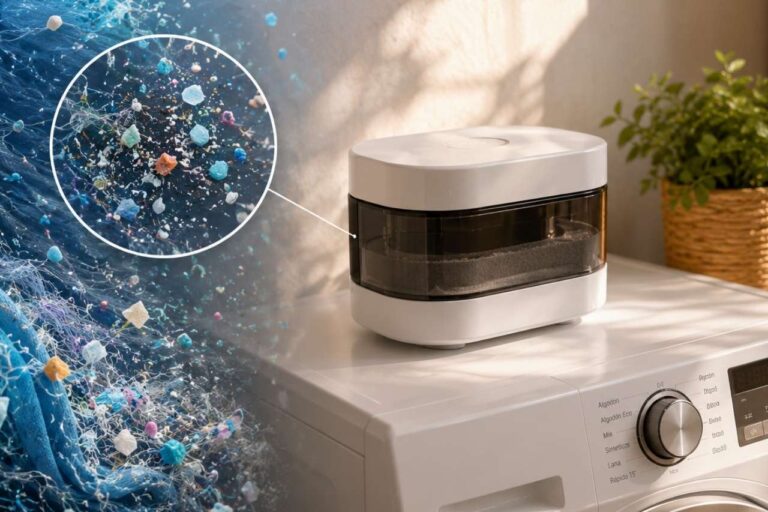 Este dispositivo en tu lavadora… ¿podría detener los microplásticos?