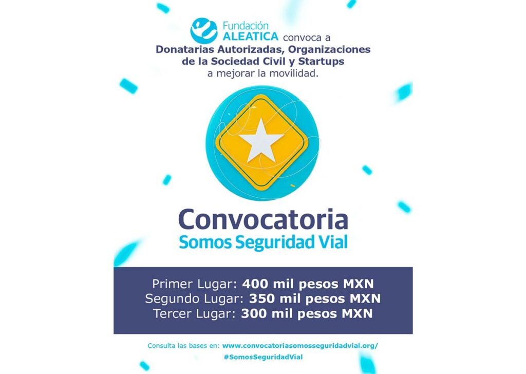 4a Convocatoria Somos Seguridad Vial