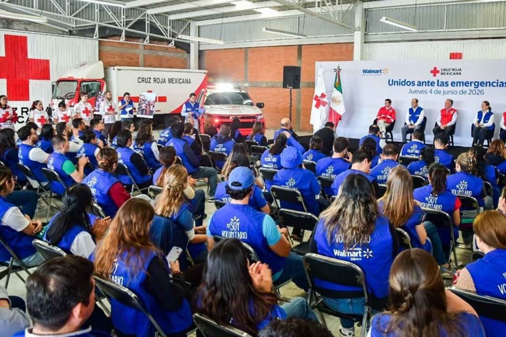 Cruz Roja Mexicana y Walmart 