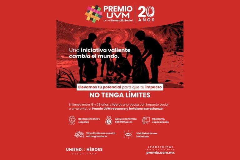Jóvenes mexicanos convierten problemáticas sociales en proyectos sostenibles: UVM abre convocatoria nacional